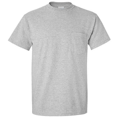Gildan® - DryBlend® 50 Cotton/50 Poly Pocket T-Shirt