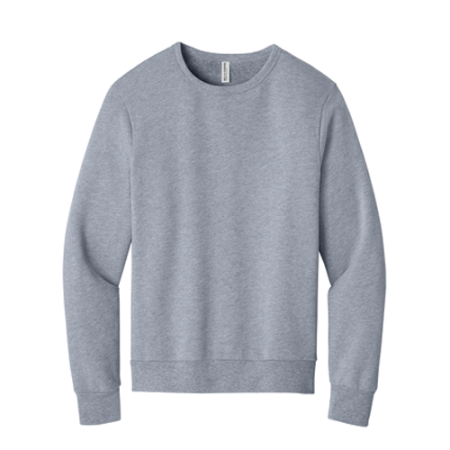 BELLA+CANVAS® Unisex Sponge Fleece Classic Crewneck Sweatshirt