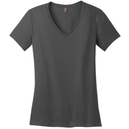 District Made® - Ladies Perfect Weight® V-Neck Tee