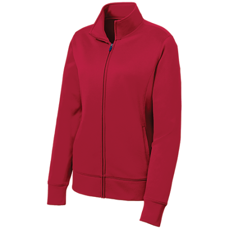 Sport-Tek® Ladies Sport-Wick® Fleece Full-Zip Jacket