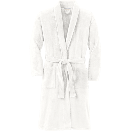 Port Authority® Plush Microfleece Shawl Collar Robe