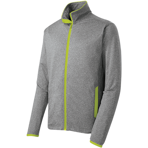 Sport-Tek® Sport-Wick® Stretch Contrast Full-Zip Jacket
