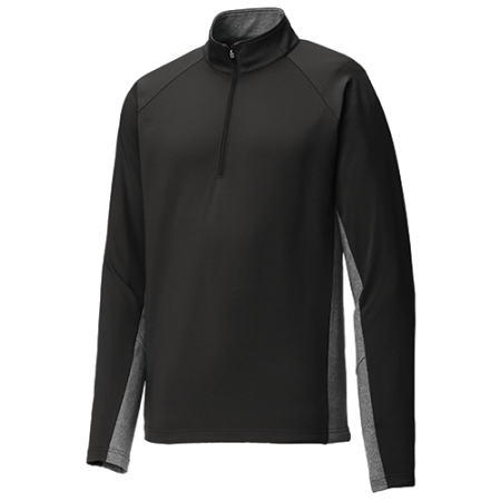Sport-Tek® Sport-Wick® Stretch Contrast 1/2-Zip Pullover
