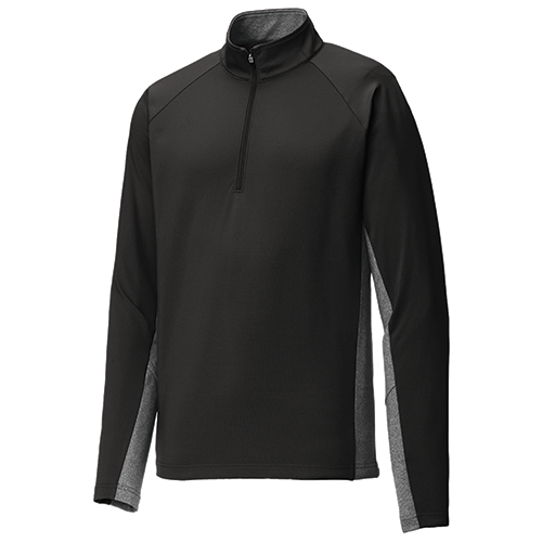 Sport-Tek® Sport-Wick® Stretch Contrast 1/2-Zip Pullover