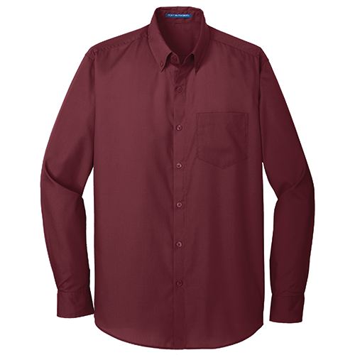 Port Authority® Long Sleeve Carefree Poplin Shirt